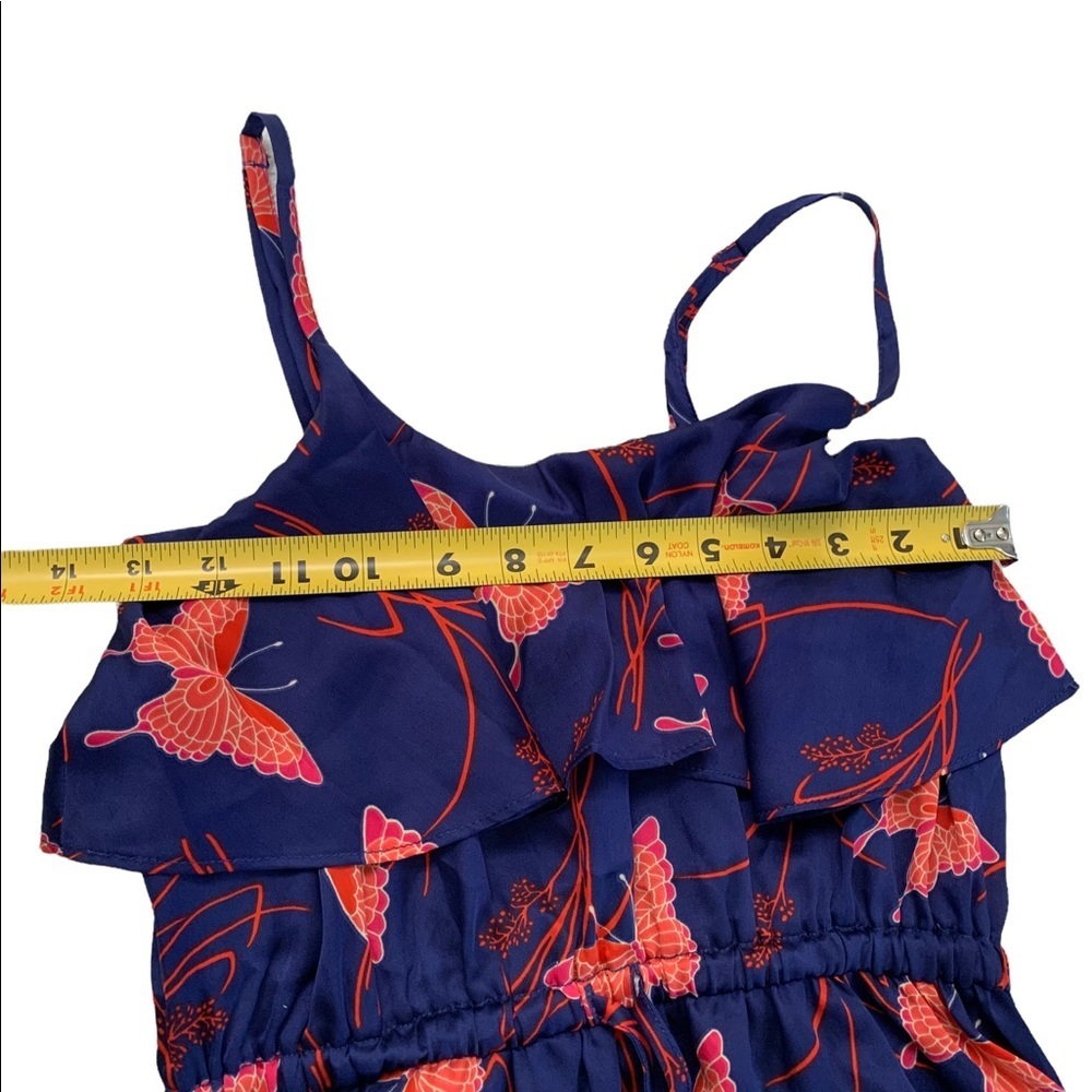 Express Ruffle Spaghetti strap With Butterfly Print Size XS - Picture 7 of 17